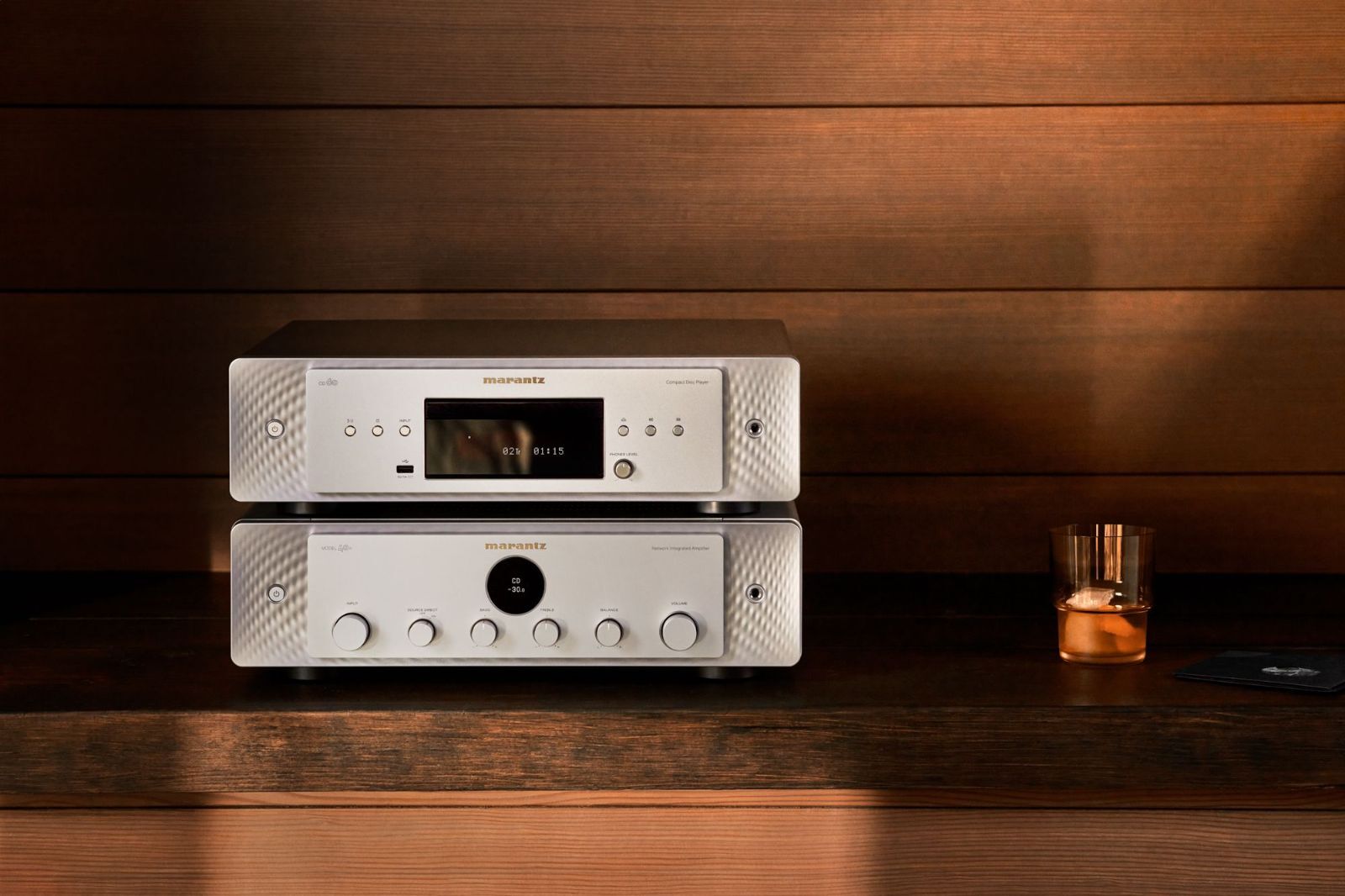 Model 40n + Marantz CD 60 Silver/Guld