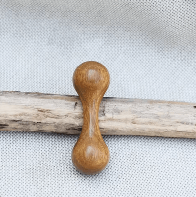 Inspire Picks Wooden Finger Gyro Stress Relief Toy For Focus & Relaxation khaki