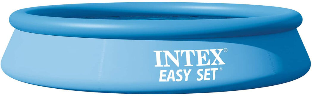 vidaXL INTEX Inflatable Above Ground Swimming Pool INTEX Blue PVC and PET Portable Blue