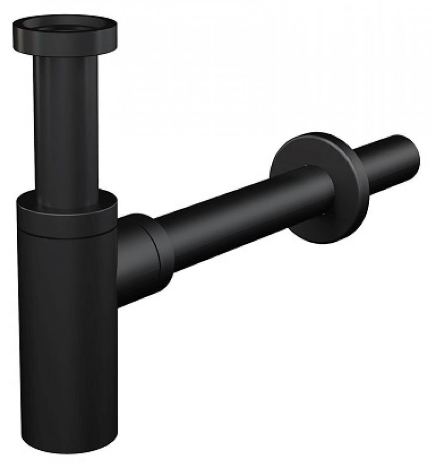 Alcadrain Wasbak sifon DESIGN DN32 met aansluitstuk G5/4 inch - zwart metaal