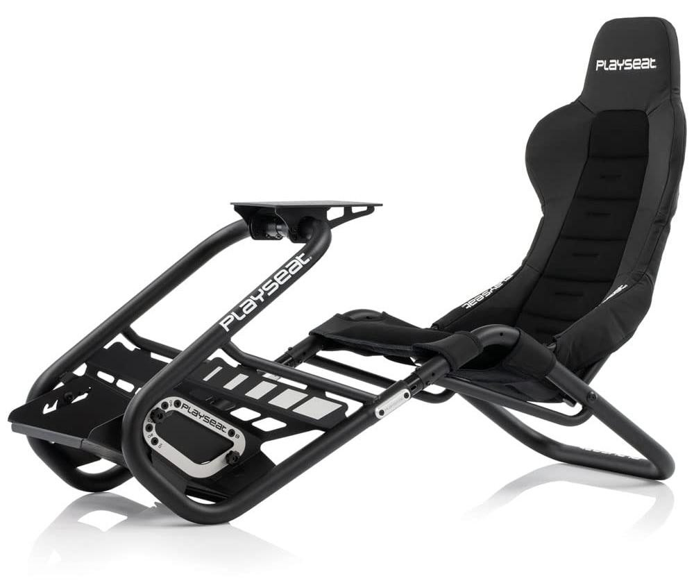 Merkloze Trophy gamingstoel voor racesimulaties - Zwart