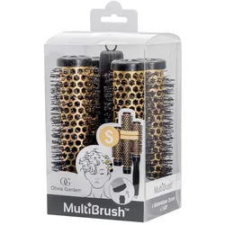 Olivia Garden, Haarbürste + Kamm, MultiBrush Kit Size S 26mm