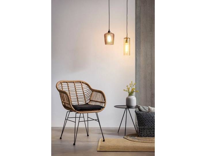SalesFever Stuhl Wels - Komfortabler Sitzplatz (Set, 2 St), Zweier-Set: Wetterfestes Kunststoffgeflecht in Rattanoptik