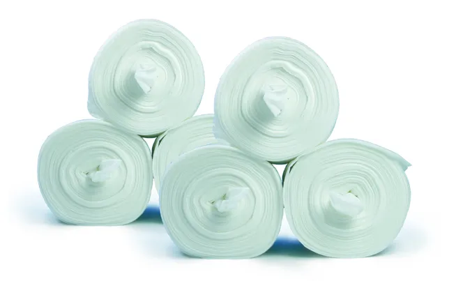 Dr.Schumacher Eco Wipes Vliestücher Karton mit 6 Rollen a 100 trockene Desinfektionstüchern 915REW9006