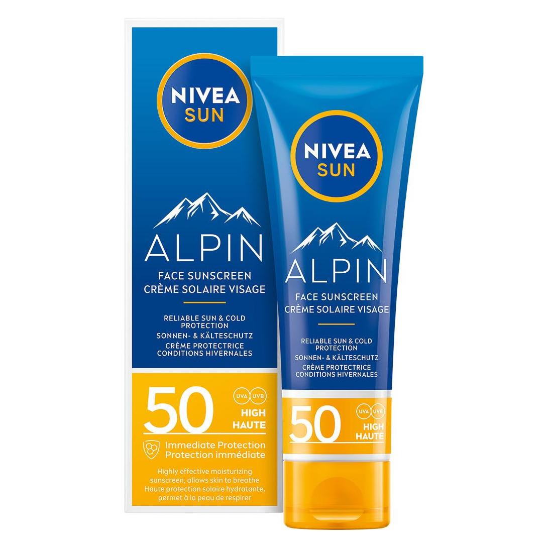 Nivea Alpin Sonnencreme LSF 50 (SPF 50, 50 ml) (9005800341866)