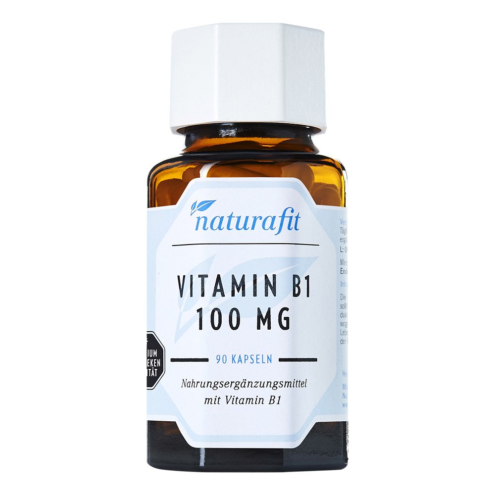 NaturaFit GmbH Naturafit Vitamin B1 100 mg Kapseln 12516393