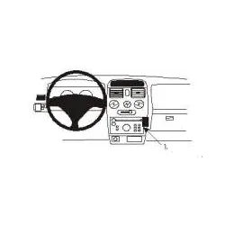 BRODIT 852834 ProClip Halterung - für Opel Agila 2000 - 2006