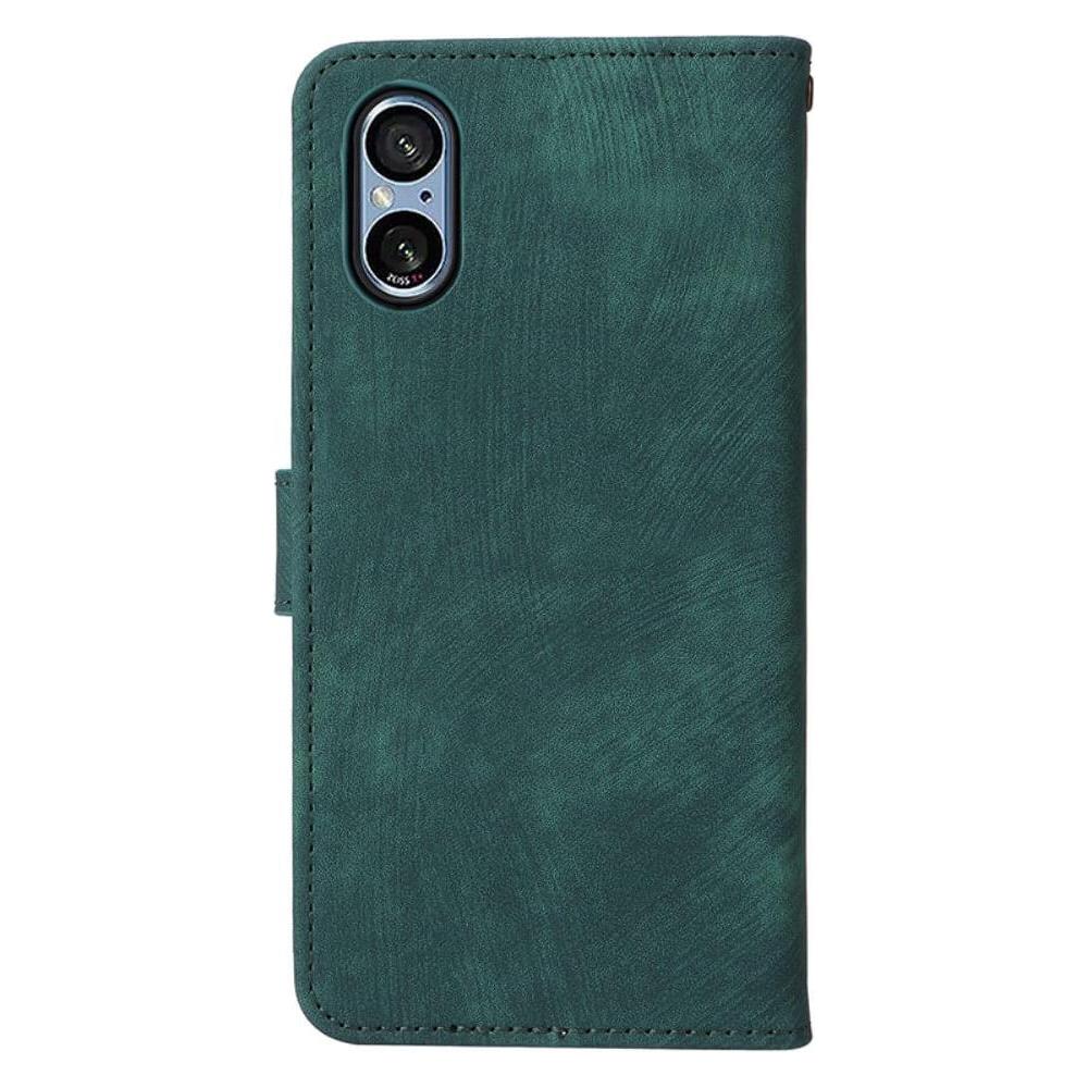Cover-Discount Sony Xperia 5 V - Etui mit RFID Blocker grün (Sony Xperia 5 V) (660161268A)