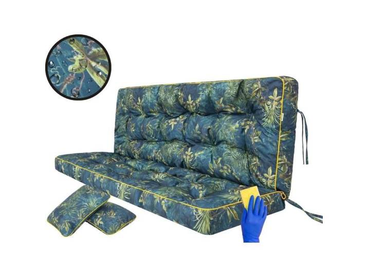 Coussin pour palette extérieur balancelle banc de jardin avec dossier. Imperméable et de qualité supérieure – XL -180CM