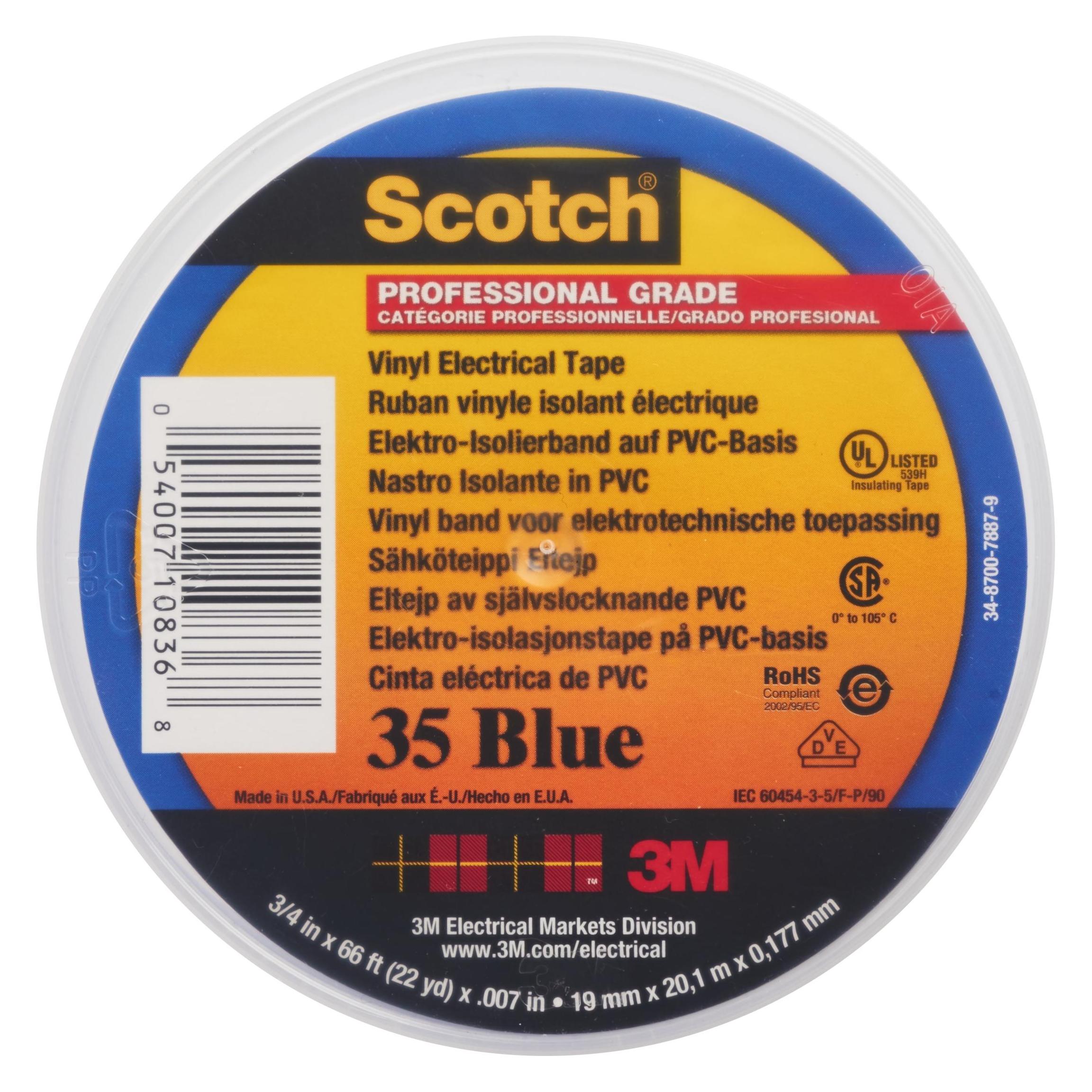 Scotch PVC Elektro-Isolierband (19 mm) (7100238733)
