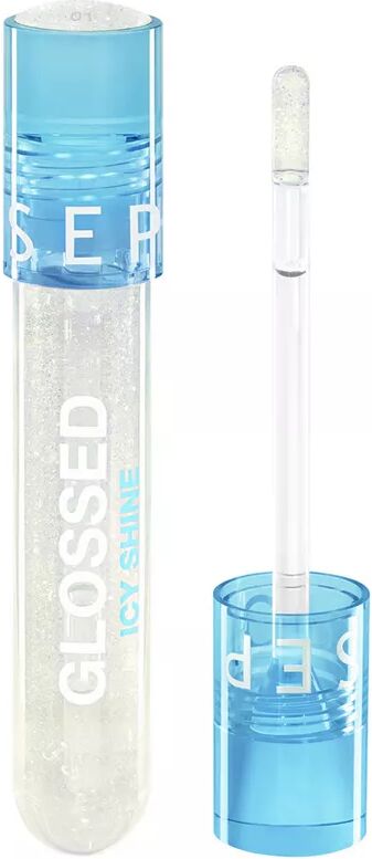 SEPHORA - GLOSSED ICY SHINE - Glänzender Lipgloss mit Wetlook-Effekt, 5 ml,  Plunge
