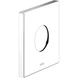KEUCO Wandrosette Übergröße für Thermostatarmatur Unterputz, eckig, 59553010092, Farbe: Verchromt