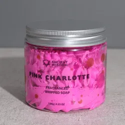 Pink Charlotte Whipped Cream Soap 120g