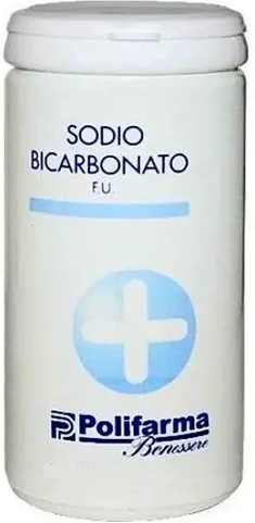 POLIFARMA BENESSERE Srl ​​​​​​​Sodio Bicarbonato FU 200g