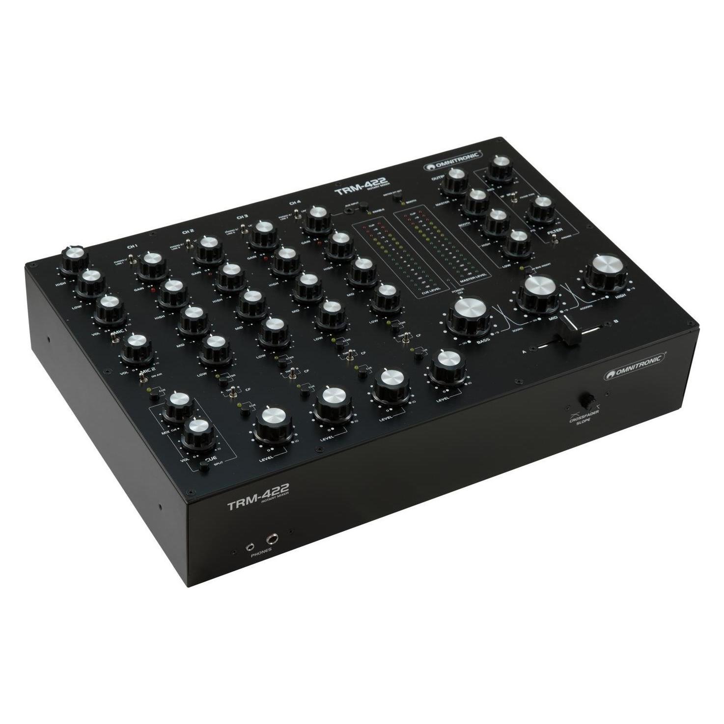 Omnitronic TRM-422 4-Kanal Rotary-Mixer (10355931)