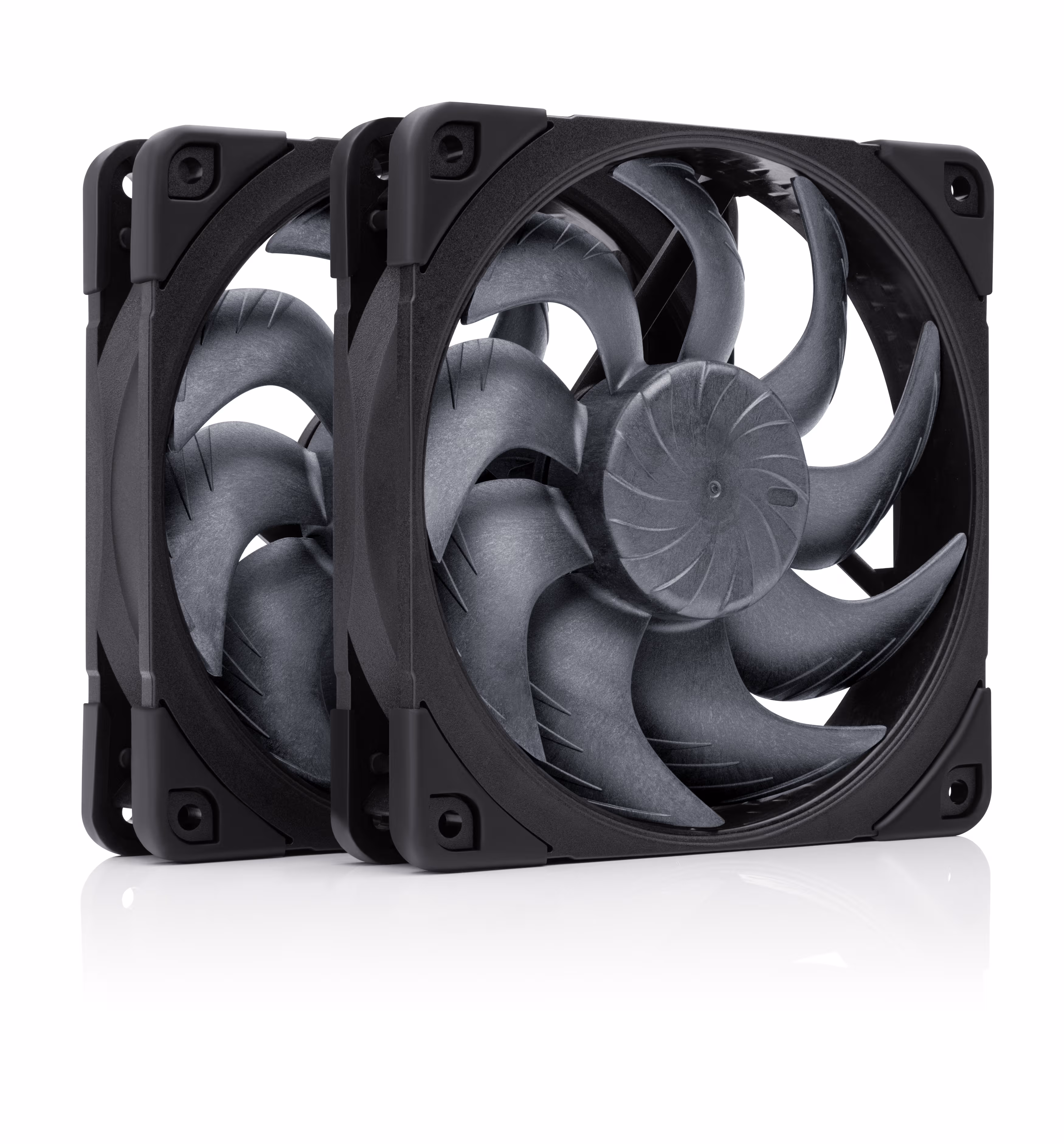 Noctua NF-A12x25 G2 PWM Sx2-PP chromax.black - Gehäuselüfter - 120mm - Schwarz - 22 dBA