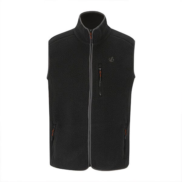 Dare 2b Mens Camber Borg Fleece Gilet Black