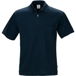Funktions Polo-Shirt "718 PF" Coolmax® - M - dunkelblau