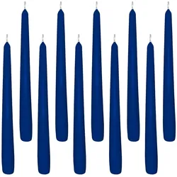 GASTRO 10 Spitzkerzen dunkelblau 23,5 x 245 mm