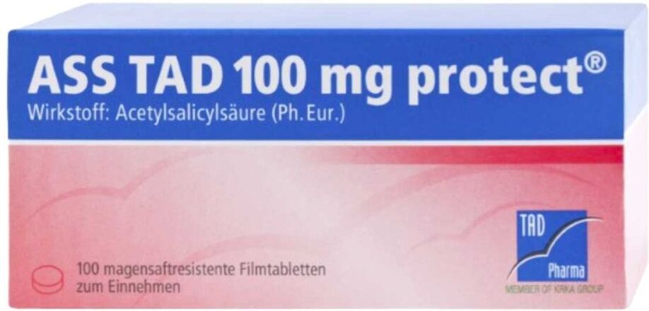 ASS TAD 100mg protect 100stk