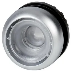 Eaton 216934 Leuchtdrucktaste, RMQ-Titan, flach, tastend, ohne Tastenplatte, Frontring Titan, GVP M22-DL-X-GVP  - 50 Stück