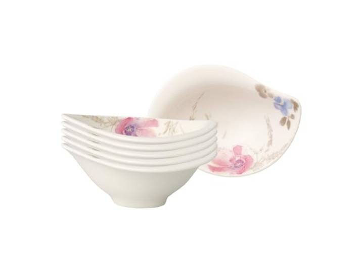 Villeroy & Boch Mariefleur Gris Basic 6er Set Dipschälchen 12x8cm