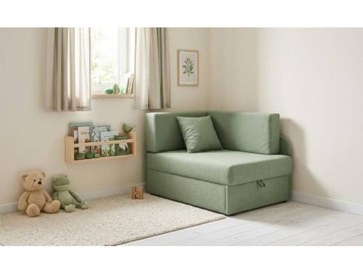 Family Meble Kinder-Schlafsofa Denis Angel mit Bettkasten, ausziehbar – Variante Angel 13