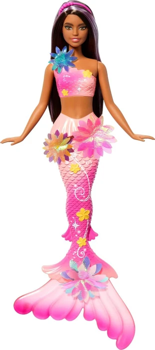 Barbie Magische Blumenmeerjungfrau dunkelhaarig