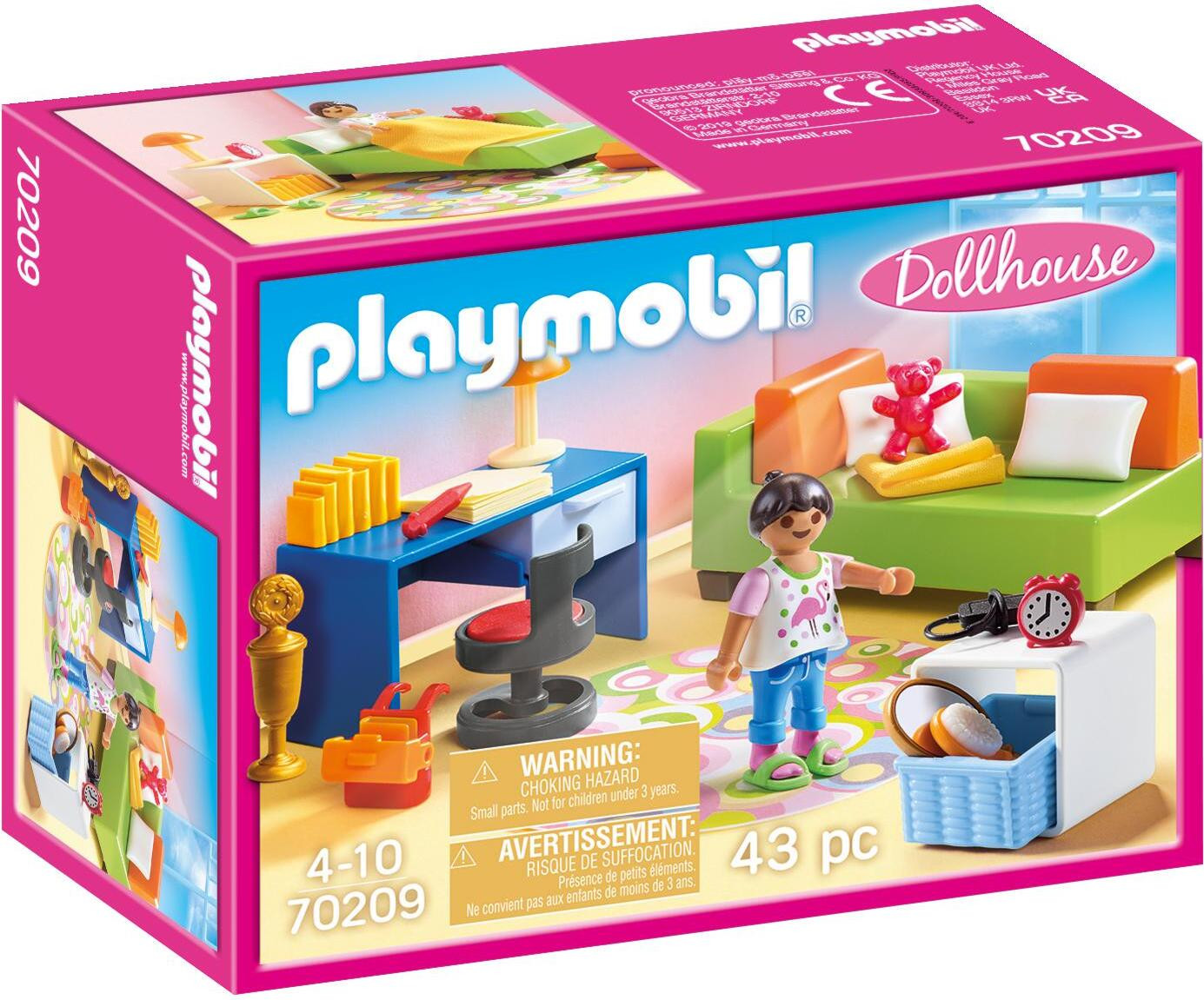 Playmobil 70209 Kinderkamer met slaapbank en traditioneel huis poppenhuis 43 stuks