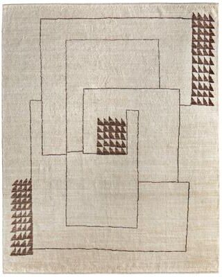 Feizy Rugs Feizy Agape Hand Knotted Abstract Modern Area Rug