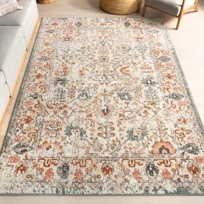 Nuloom Lenore Vintage Floral Area Rug