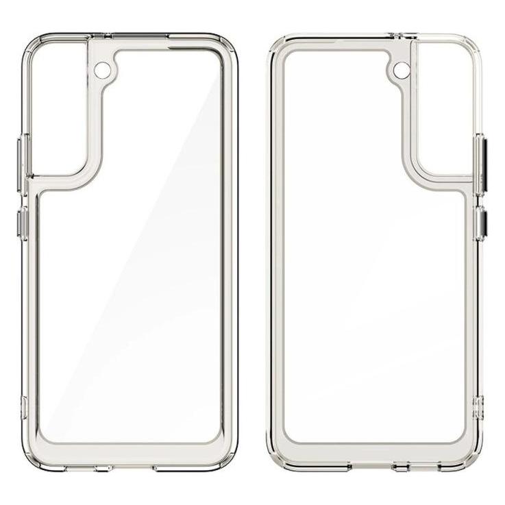 Hurtel Outer Space Case Cover für Samsung Galaxy S22 + (S22 Plus) Hardcover mit Gelrahmen Blau (Samsung Galaxy S22+) (1404978613)
