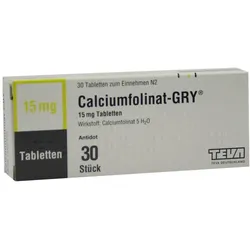 Calciumfolinat GRY 15 Tabletten 30 St