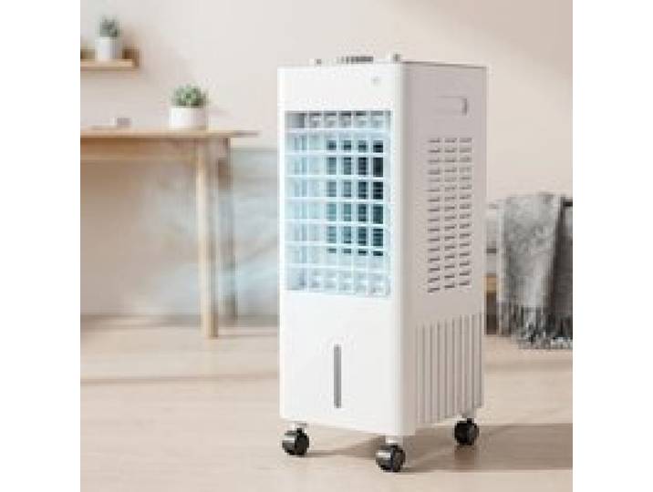 Diday Mobile Air Conditioner Silent No Evacuation 12L 85W 3 Modes Silent Mobile Air Conditioner with 7.5H Timer 2 Ice Block