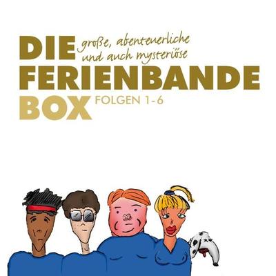 Die große, abenteuerliche und auch mysteriöse Ferienbande Box, Folge 1-6 - Die Ferienbande, Audio, 4251489300709