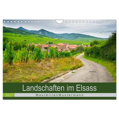 Landschaften im Elsass (Wandkalender 2027 DIN A4 quer), CALVENDO Monatskalender