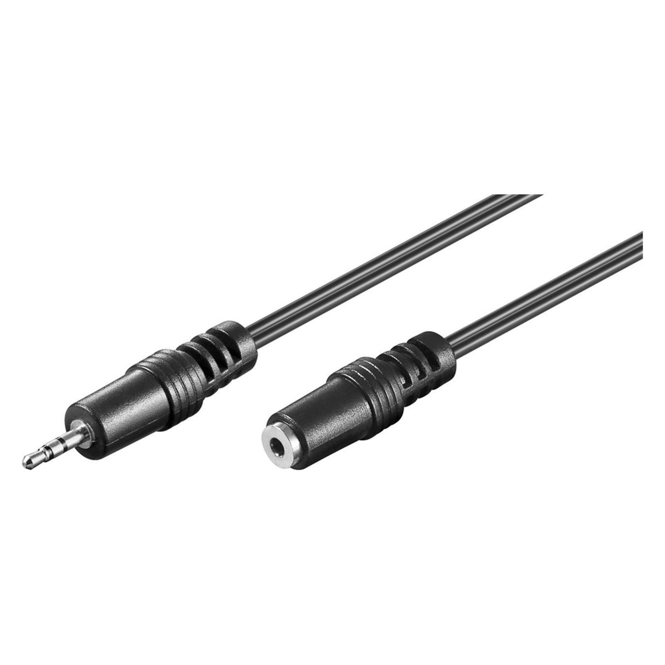 Goobay Audio Verlängerungskabel AUX, 2,5 mm stereo (2 m) (50458)