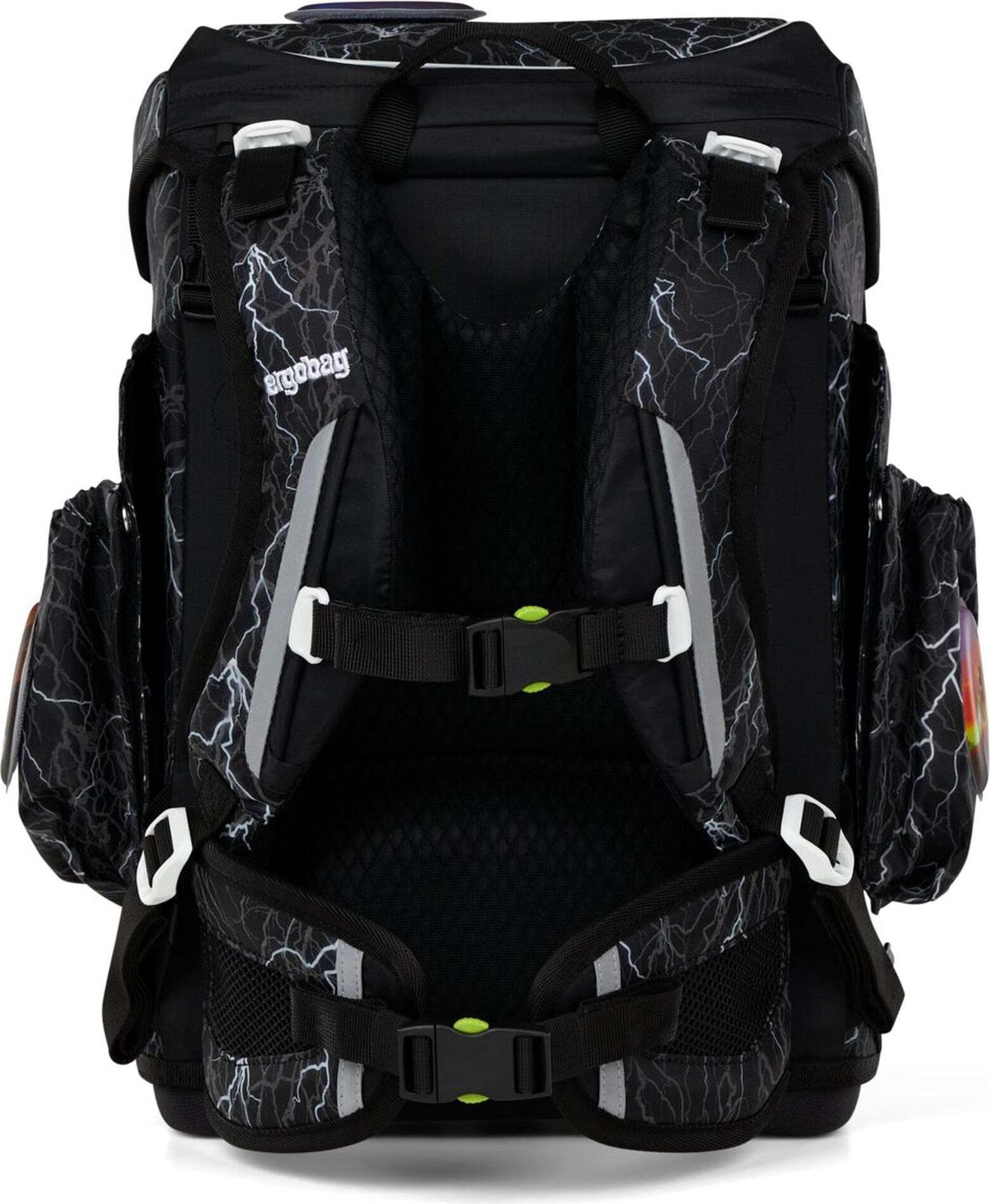 Ergobag Cubo Light Schulranzen Set (6-tlg.) Super Reflektbär
