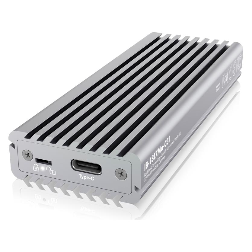 Icy Box Gehäuse für 1x NVMe, IB-1817Ma-C31 (M.2 2230, M.2 2242, M.2 2260, M.2 2280) (IB-1817MA-C31)