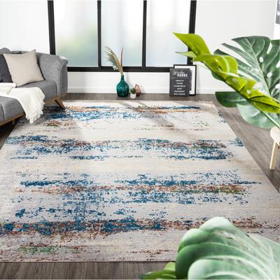 KALATY Reserve Coastal Stripe Abstract Area Rug