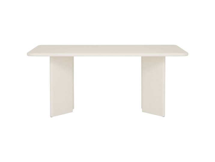 Tisch Lunar Holzwerkstoff Offwhite B 90 T 180 cm - Tisch