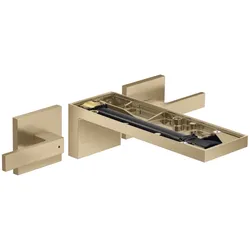 Hansgrohe 3-Loch Waschtischm. Axor MyEdition F-Set Wandmontage o.Platte, brushed bronze, 47082140 47082140