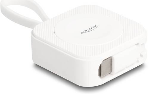 Delock 83023 USB Ladegerät 2.5W USB-C Weiß Steckdose Wireless Charger