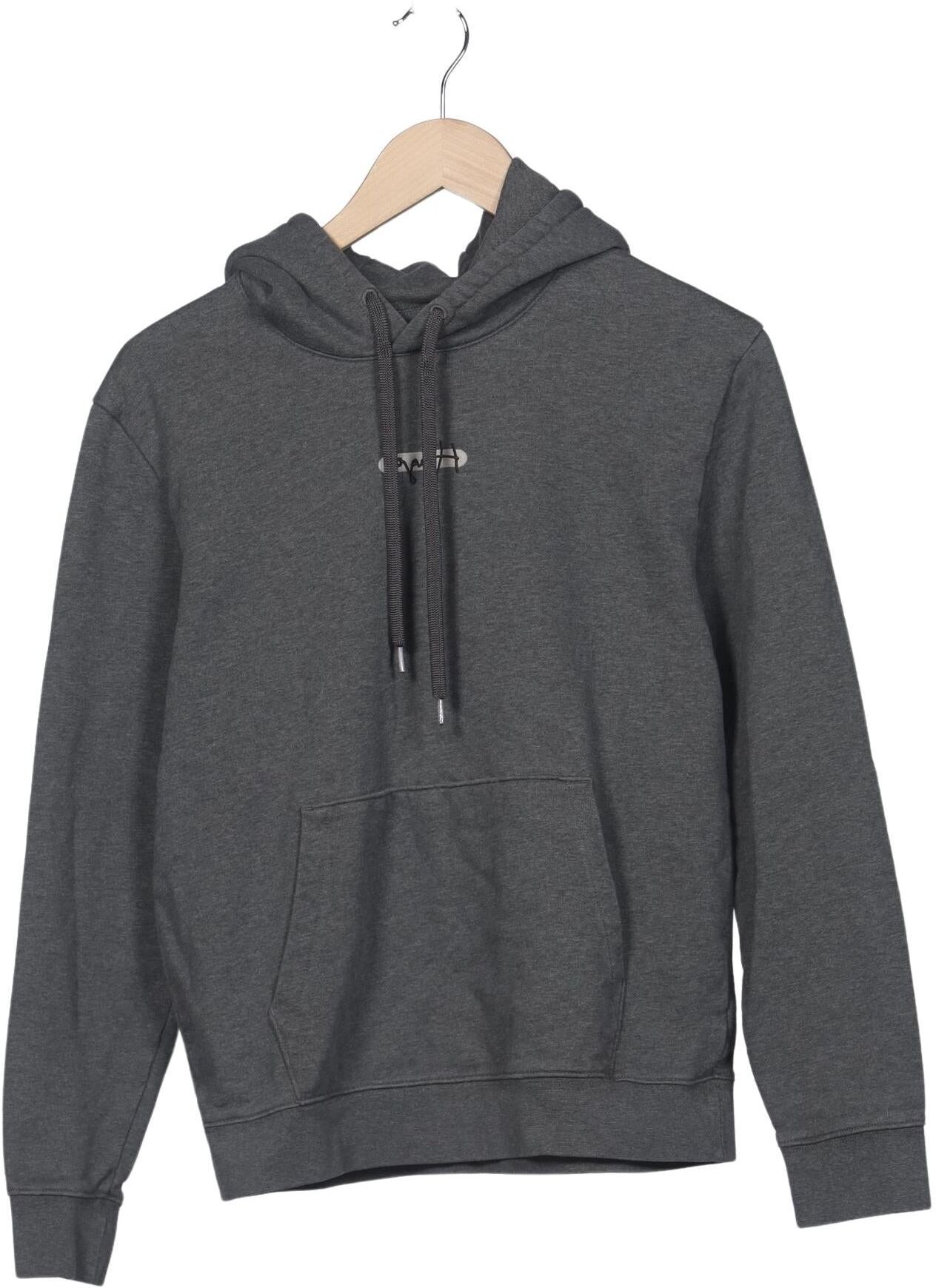 Hugo by Hugo Boss Herren Kapuzenpullover, Grau, Gr. S, Baumwolle - Second Hand
