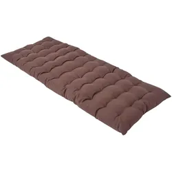 BANKAUFLAGE 2-Sitzer braun 108/42/5 cm