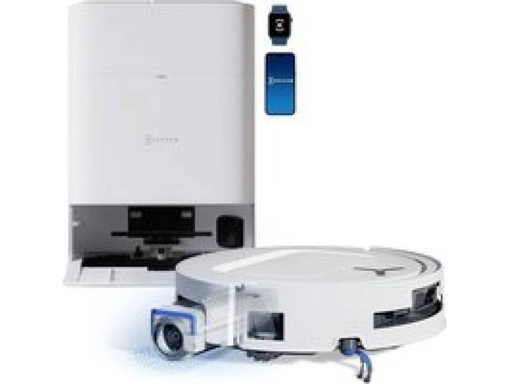ECOVACS DEEBOT T80 OMNI Aspirateur Robot laveur 18 000 Pa Nettoyage automatique instantan OZMO ROLLER 75℃ Lavage