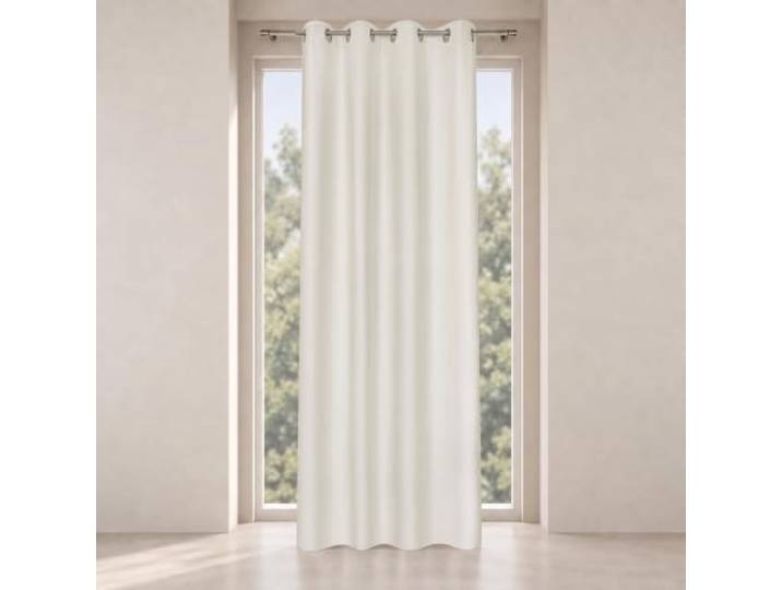 Happy Home Ösenschal Anke Blickdicht B/H: 140x245 cm (Natur)