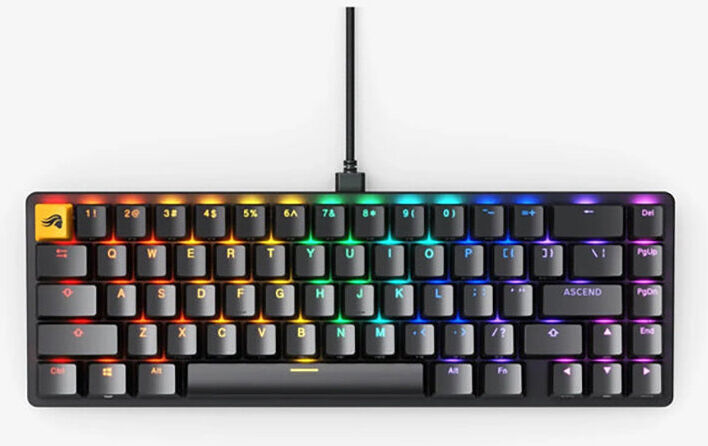 TECLADO GAMING GLORIOUS GMMK2 TKL BK