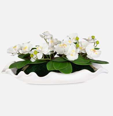 Uttermost Opulence Orchid Centerpiece With Bowl