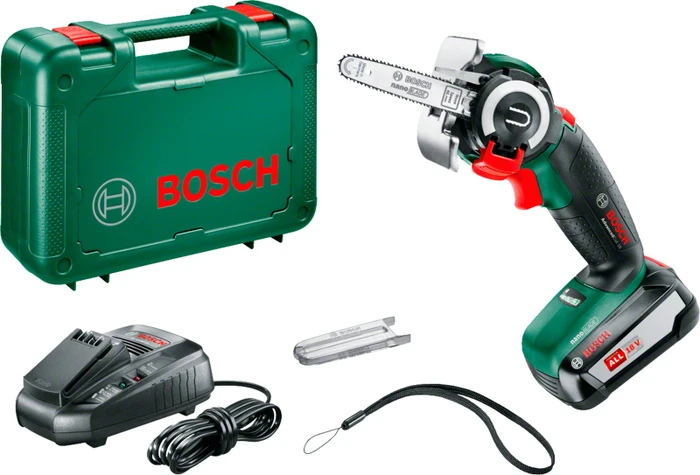 BOSCH Einhand-Akku-Kettensäge AdvancedCut 18 0.603.3D5.101 (1 × 2,5 Ah)